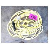 HEAVY EXTENSION CORD, BLUE BUCKET, WIRE