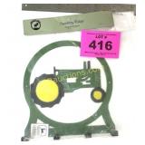 JOHN DEERE TRACTOR METAL COAT / HAT HANGER