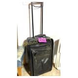 LEATHER TRAVEL SUITCASE