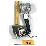 SUPER 8 KODAK ESCORT 8 CAMERA W LIGHT ATTACHMENT