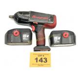 SNAP-ON 1/2' CORDLESS IMPACT W BATTERIES