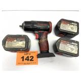 SNAP-ON CORDLESS INPACT W BATTERIES