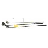 ASSORTED GOLF CLUBS DRIVERS