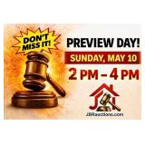 PREVIEW DATE SUNDAY MAY 10, 2:00 - 4:00 PM
