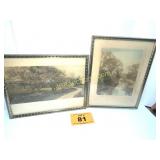 WALLACE NUTTING FRAMED AND SIGNED PICTURES