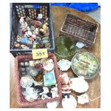 DOGPATCH USA BOWL, FIGURINES, DECORATIONS