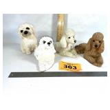 DOG FIGURINES