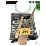 HARD HAT, PICK, HAMMER ETC