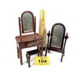 WOOD DOLL HOUSE FURNITURE