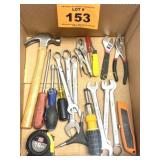 BOX OF HAND TOOLS