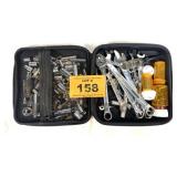 BAG OF WRENCHES AND SOCKETS