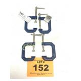 IRWIN 1 1/2' C CLAMPS