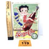 BETTY BOOP METAL SIGN