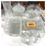 LARGE ASST OF SERVIING DISHES