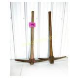 2 PICK AXE'S