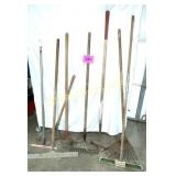 RAKES, HOE'S, SQUEEGEE