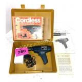 VINTAGE MONTGOMERY WARD CORDLESS 3/8' DRILL