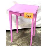 PINK SMALL SIDE TABLE