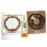CHRISTMAS SERVING PLATES