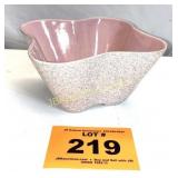 PINK SHAWNEE POTTERY BOWL