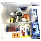 DUCT TAPE, WIRE NUTS, FAUX CAMERAS, ETC.