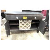 BUFFET SERVER WITH WINE RACK, MATCHES LOT 42