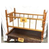 DOLL ROCKING CRIB