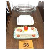 PIONEER WOMAN BUTTER DISN, 1LB BUTTER, BAKING DISH