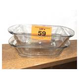 GLASS LOAF PANS