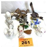 FIGURINES, PRECIOUS MOMENTS, LENNOX, ETC.