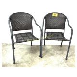 STACKING PATIO CHAIRS