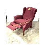 BURGUNDY RECLINER