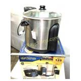 ELECTRIC FRY, STEAM, BOIL POT, MASTERBUILT