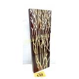 CARVED WOOD WALL HANGING