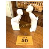 LLADRO KISSING FIGURINES