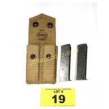 1911 .45 ACP MAGAZINES POUCH BY RUSSELL 1918 W AMO