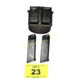 GLOCK 10MM MAGAZINES W AMMO AND MAG HOLDER