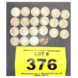 (22) BUFFALO NICKELS