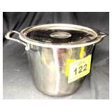 SS INDUCTION READY POT WITH  LID