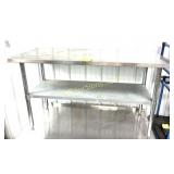STAINLESS STEEL GAME CLEANING / RESTAURANT TABLE