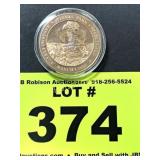 YELLOWSTONE NATIONAL PARK COIN - HAS BRONZE