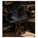 BORSALINO 1857 ALESSANDRIA ITALIA 7 1/2 FEDORA