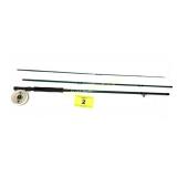 SHAKESPEARE FLY ROD & 1094 REEL SKP8056-3 8