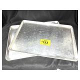 (2) 18"X26"X1" PERFORATED BAKING SHEET