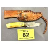 BONE HANDLE HANDMADE KNIFE