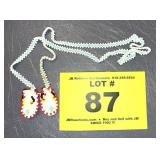 INDIAN BEADED NECKLACE