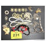ASSORTED COSTUME JEWELRY