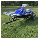 Nice Yamaha Jet Ski & Like New Trailer