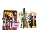 KITCHEN UTENSILS AND SILVERWARE
