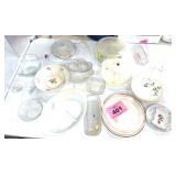 ASSORTED GLASSWARE